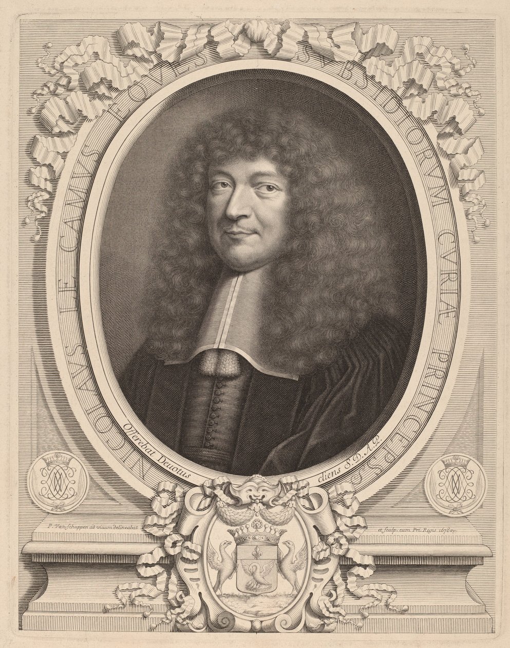 Nicholas Le Camus by Peter Ludwig van Schuppen after Pieter