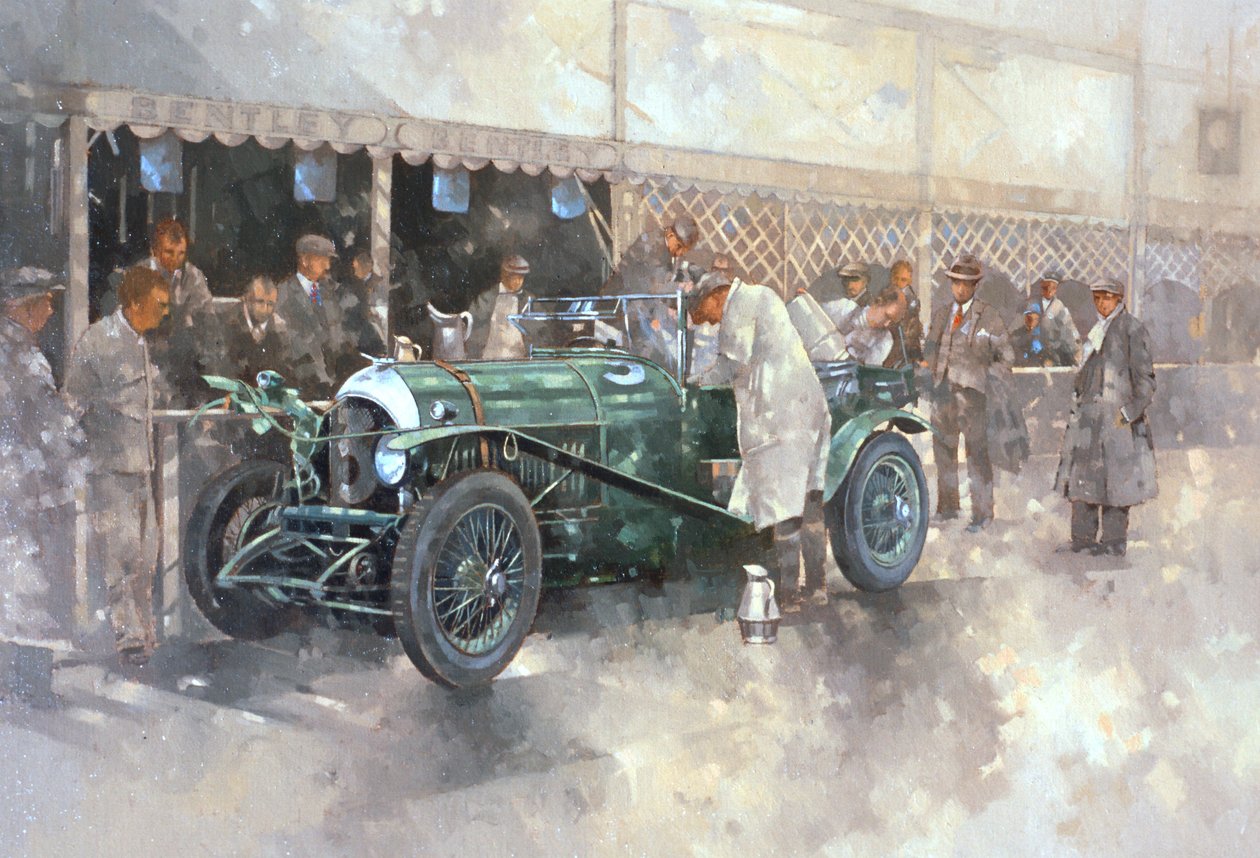 Bentley Old No.7 (tuval üzerine yağlı boya) by Peter Miller