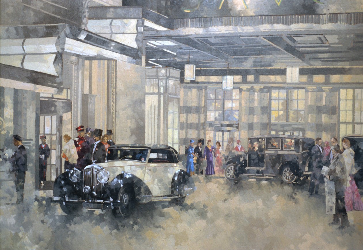 Savoy (tuval üzerine yağlı boya) by Peter Miller