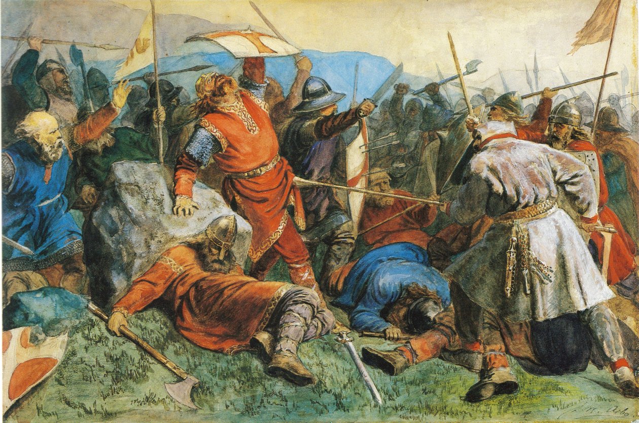 Aziz Olav, Stiklestad Savaşı