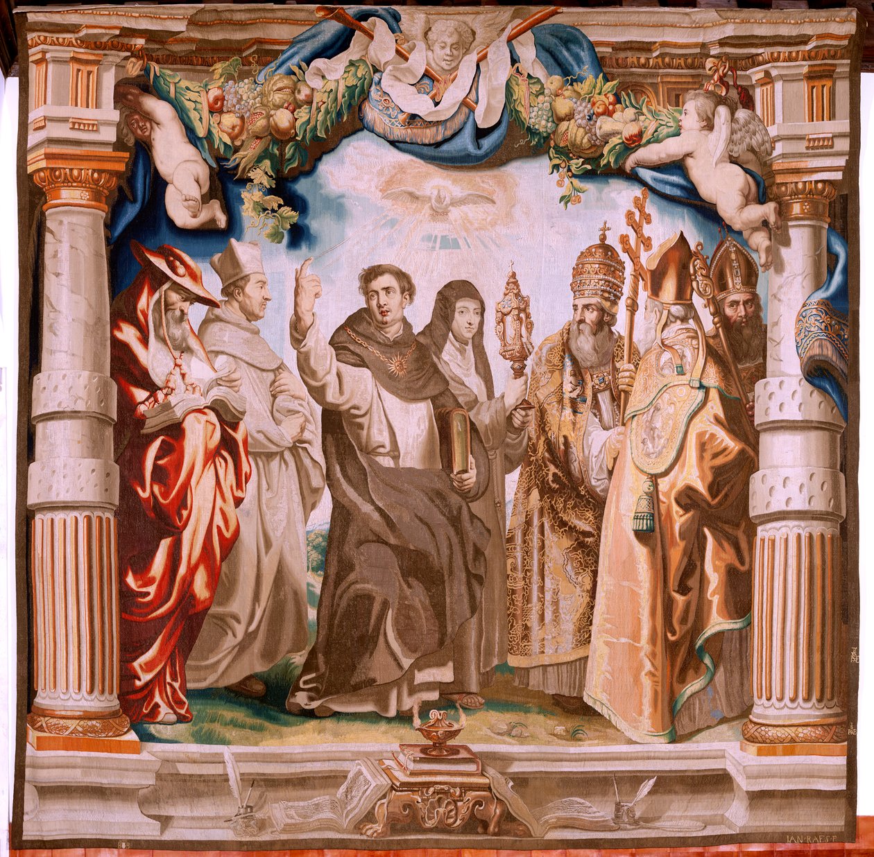 Flaman halısı. Seri Eucharist