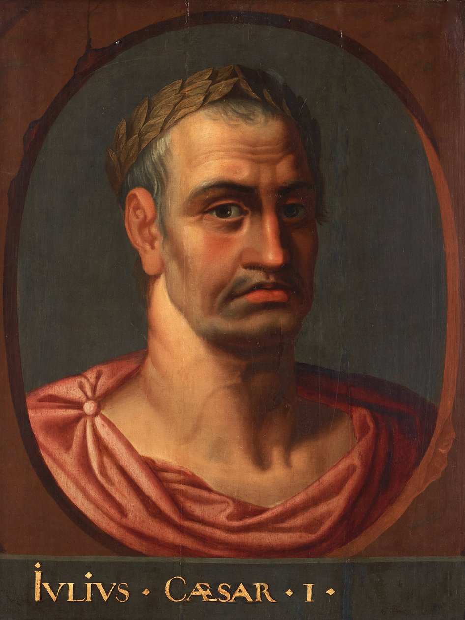 Gaius Julius Caesar (daha sonra Julius Caesar) (MÖ 100-44) - İmparator Julius Caesar, Rubens, Peter Paul by Peter Paul (school of) Rubens