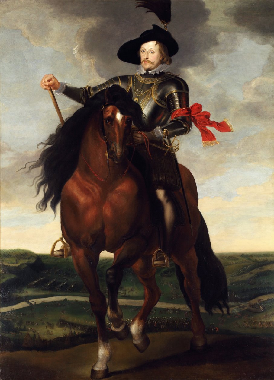 Ladislas IV Vasa (1595-1648) - Rubens, Peter Paul par arka planda Khotyn (Hotin) Savaşı (1621) ile Veliaht Prens Wladyslaw Vasa