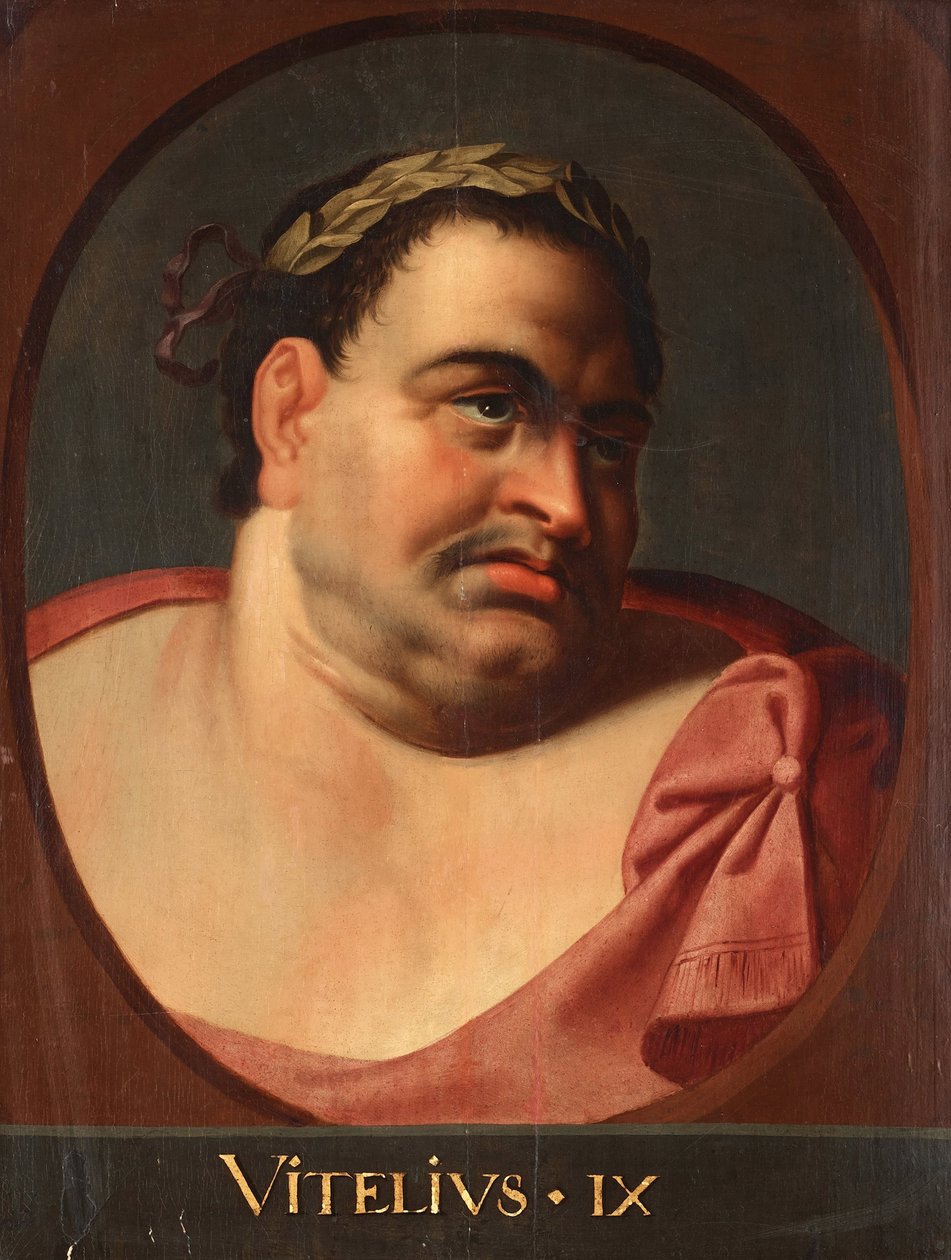 Vitellius (Aulus Vitellius Germanicus Emperor Augustus) empereur romain (15-69) - Emperor Vitellius par Rubens, Peter Paul by Peter Paul (school of) Rubens
