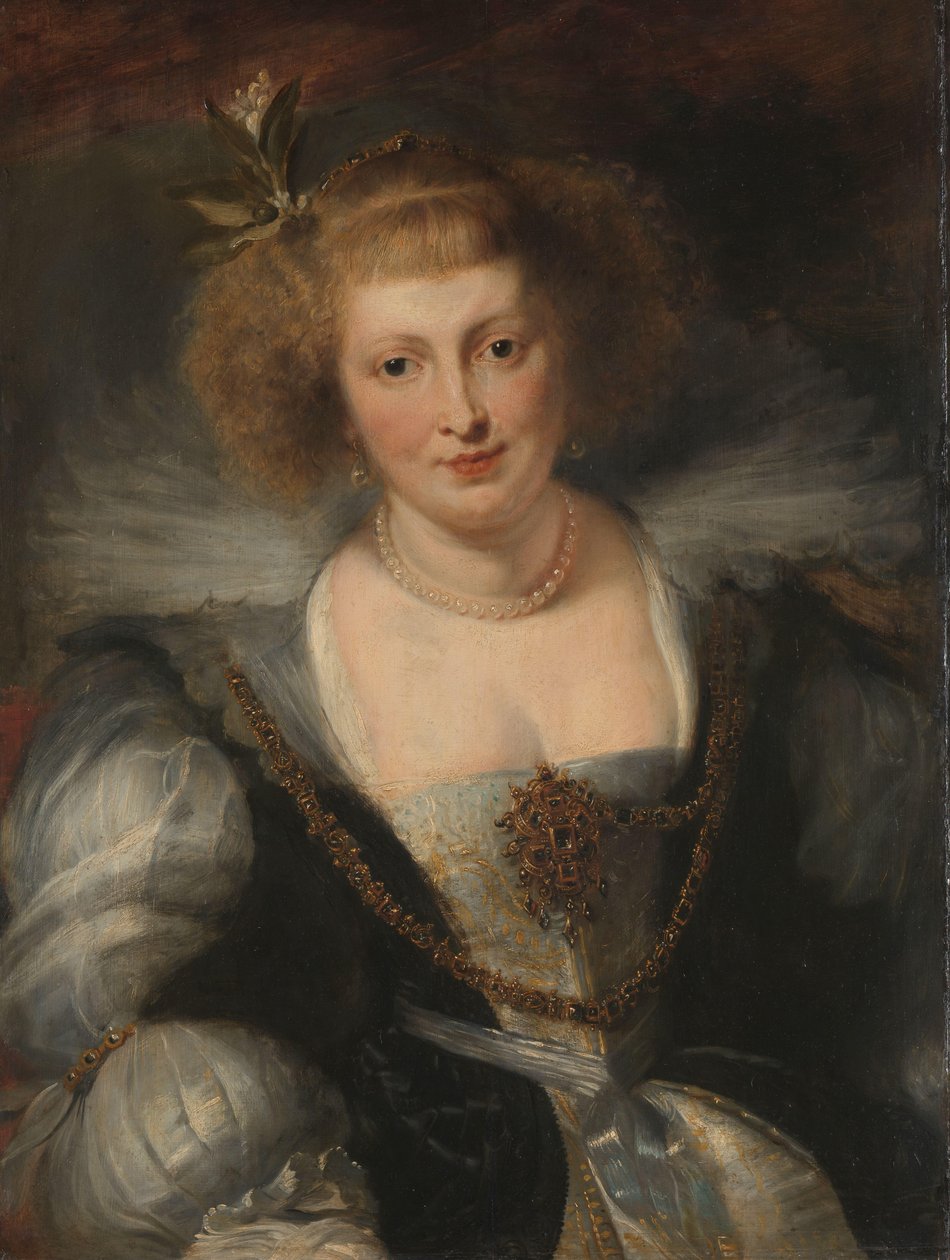 Sanatçının İkinci Karısı Helena Fourment (1614-1673) Portresi by Peter Paul Rubens (after)