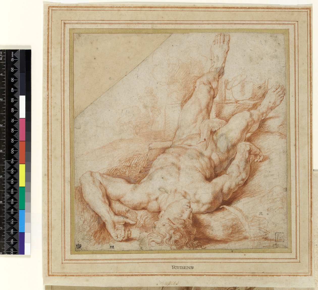 Kabil tarafından öldürülen Abel (çizim) by Peter Paul Rubens