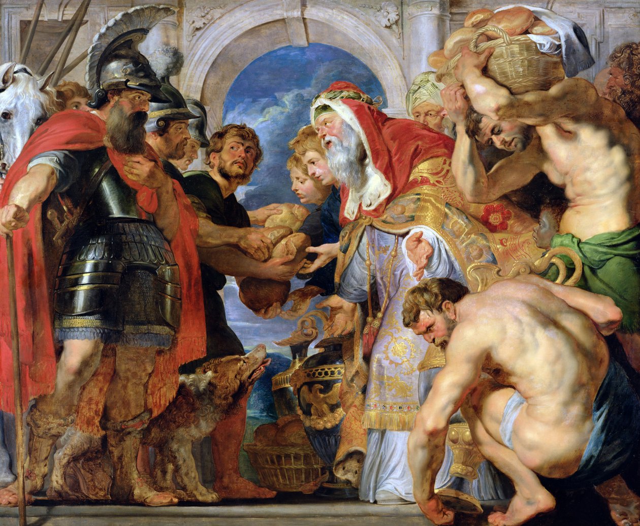 İbrahim ve Melçizedek by Peter Paul Rubens