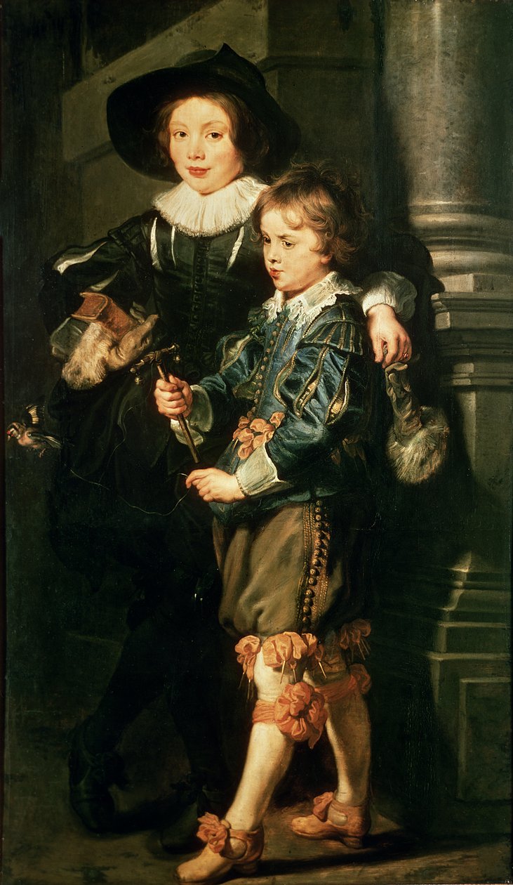 Albert ve Nicholas by Peter Paul Rubens