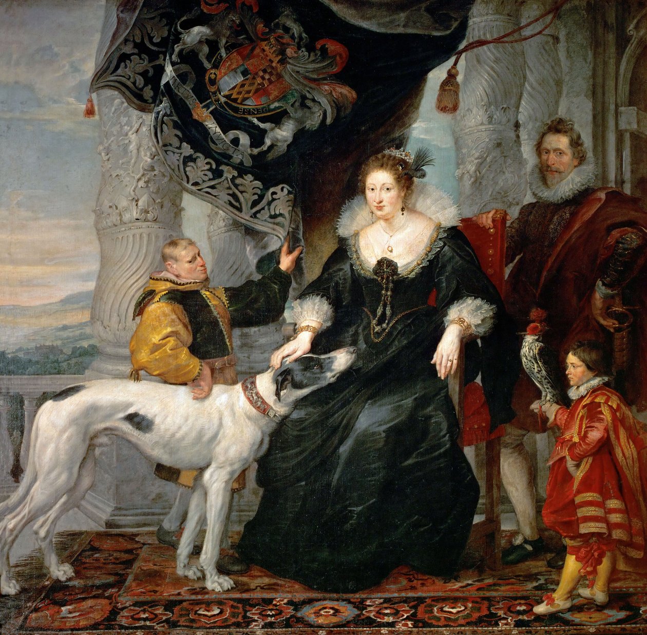 Alethea Howard, 13. Barones Furnivall, Arundel Kontesi 1585-1654, kızlık soyadı Lady Alethea Talbot, 1 by Peter Paul Rubens