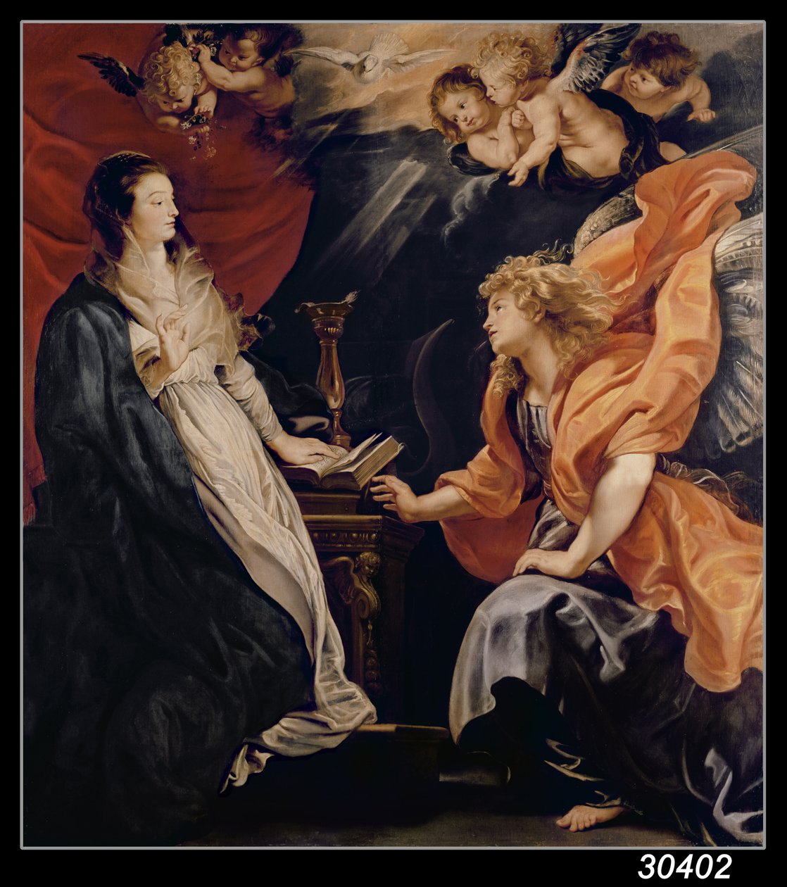 Duyuru, 1609 by Peter Paul Rubens