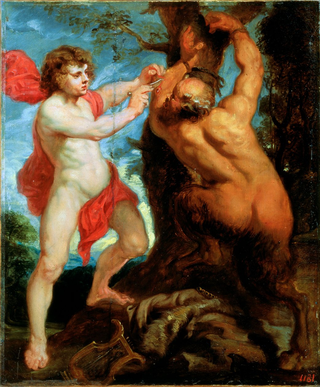 Apollon ve Marsyas, 17. yüzyıl by Peter Paul Rubens