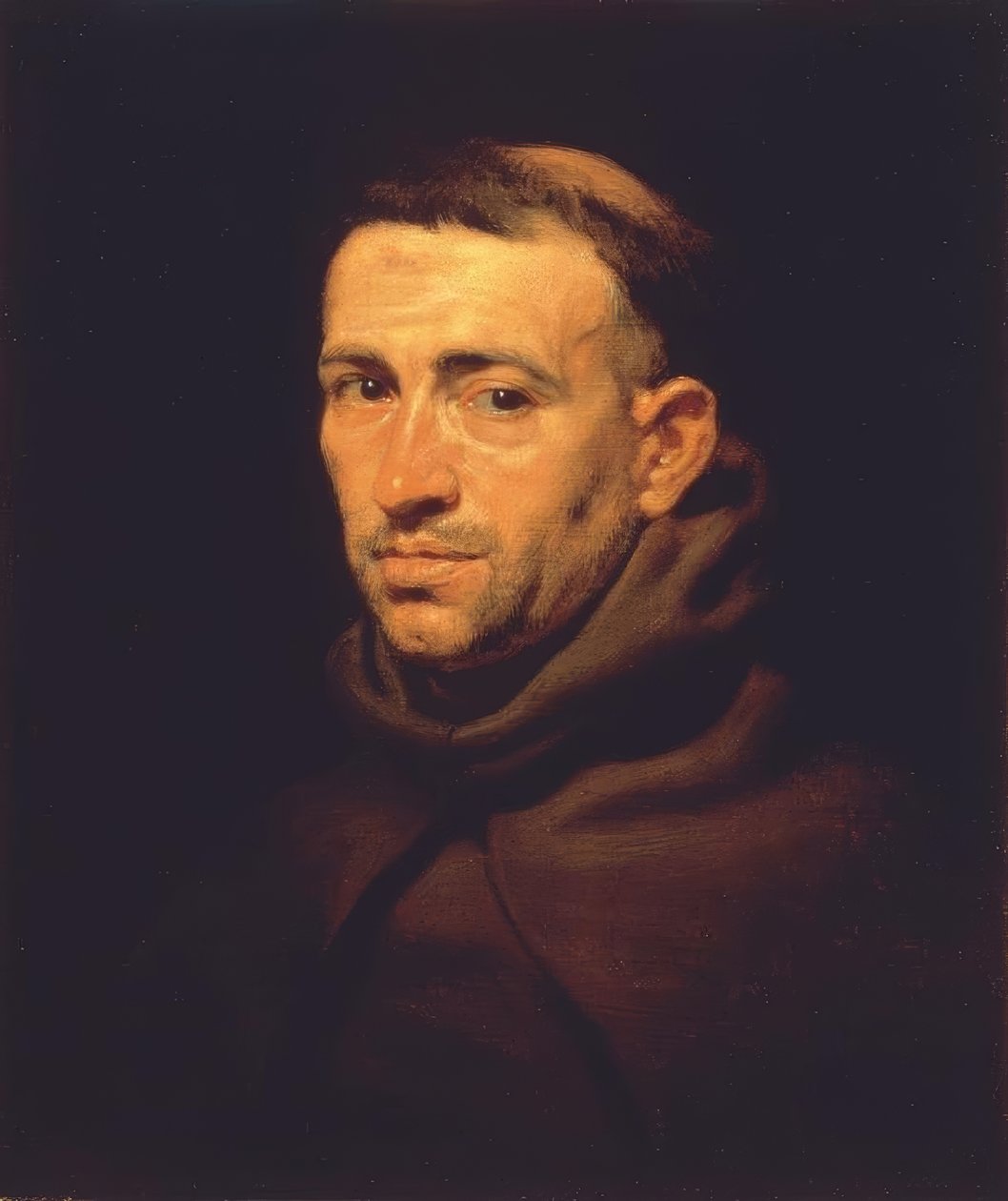 Bir Fransisken portresi by Peter Paul Rubens