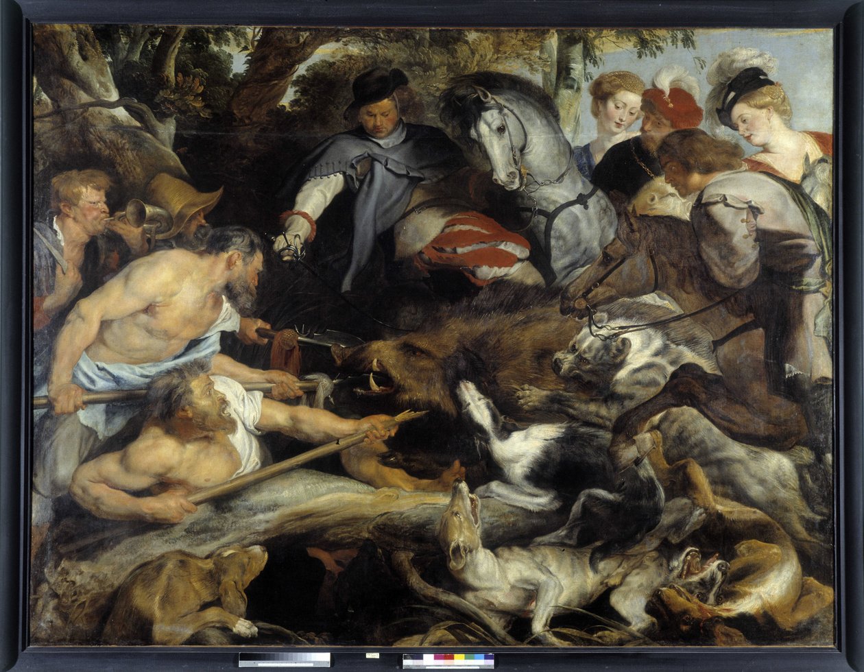 domuz avı by Peter Paul Rubens
