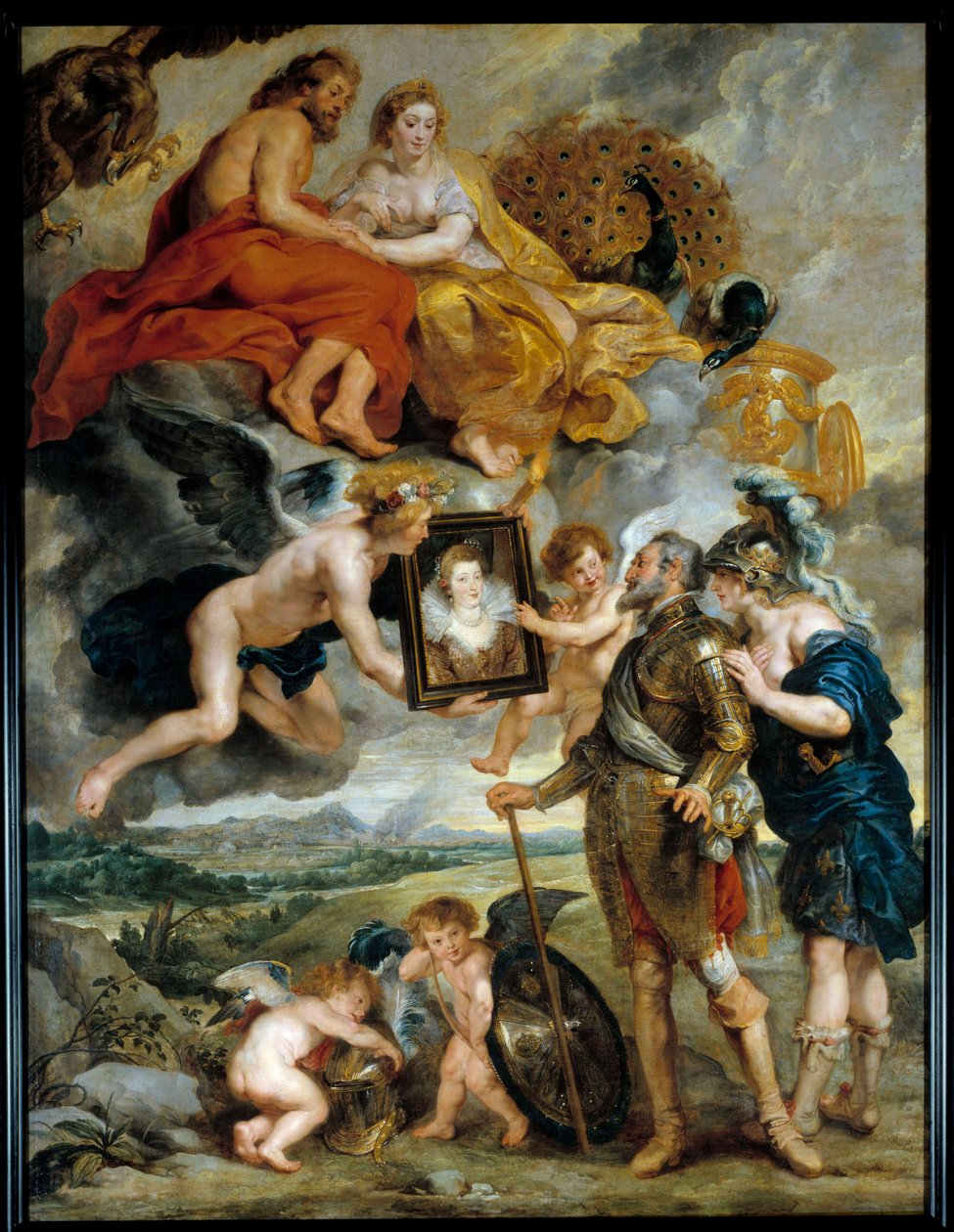 Cycle des Medicis: “” Fransa Kralı Henry IV (1553-1610) Marie de Medicis