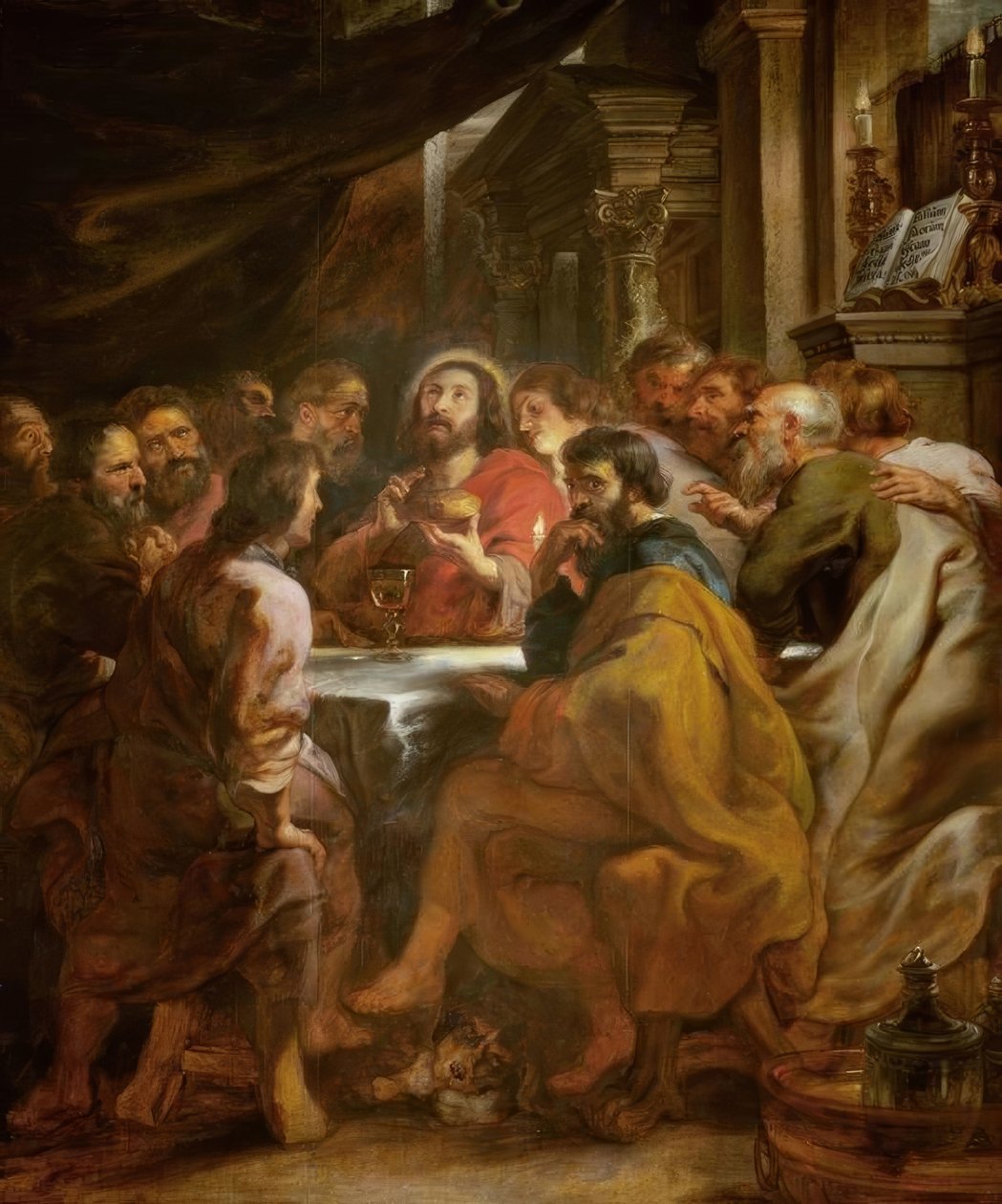 Rabbin Akşam Yemeği by Peter Paul Rubens