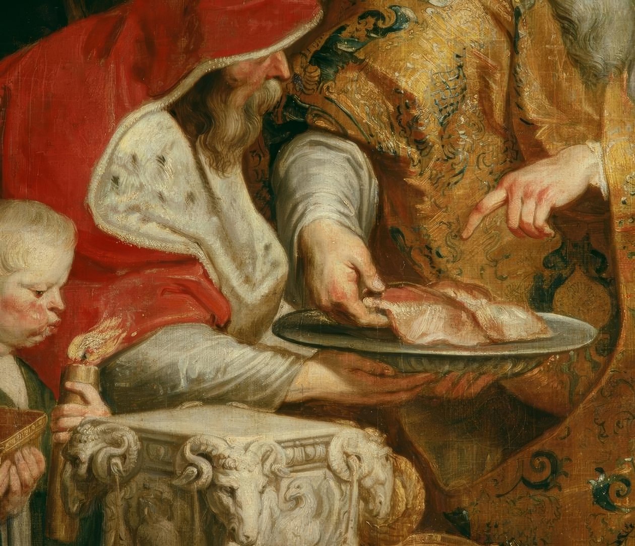 Omenlerin yorumlanması. by Peter Paul Rubens