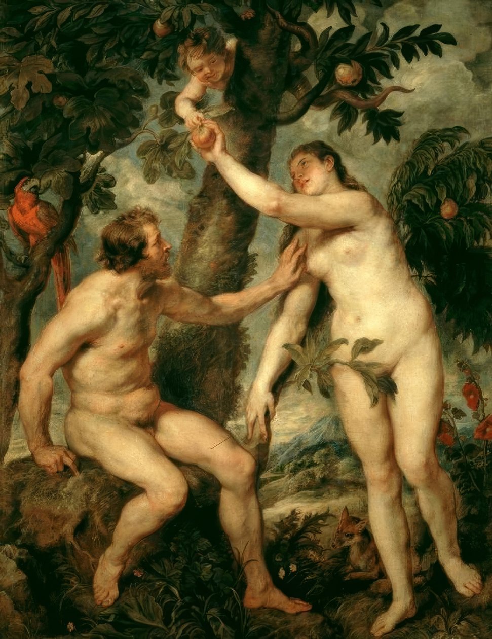 İnsanın Düşüşü by Peter Paul Rubens