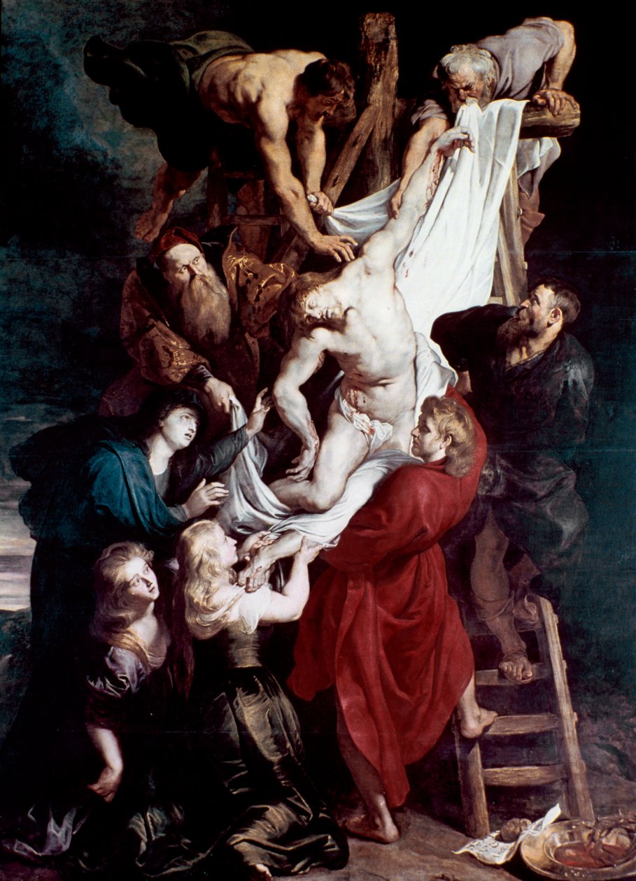 Haçtan İniş, c1612-1614 by Peter Paul Rubens