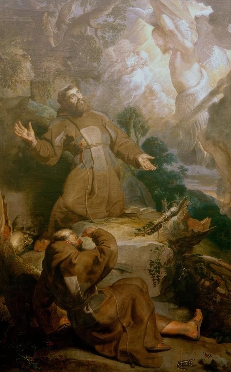 hl Stigma Die. Franziskus by Peter Paul Rubens
