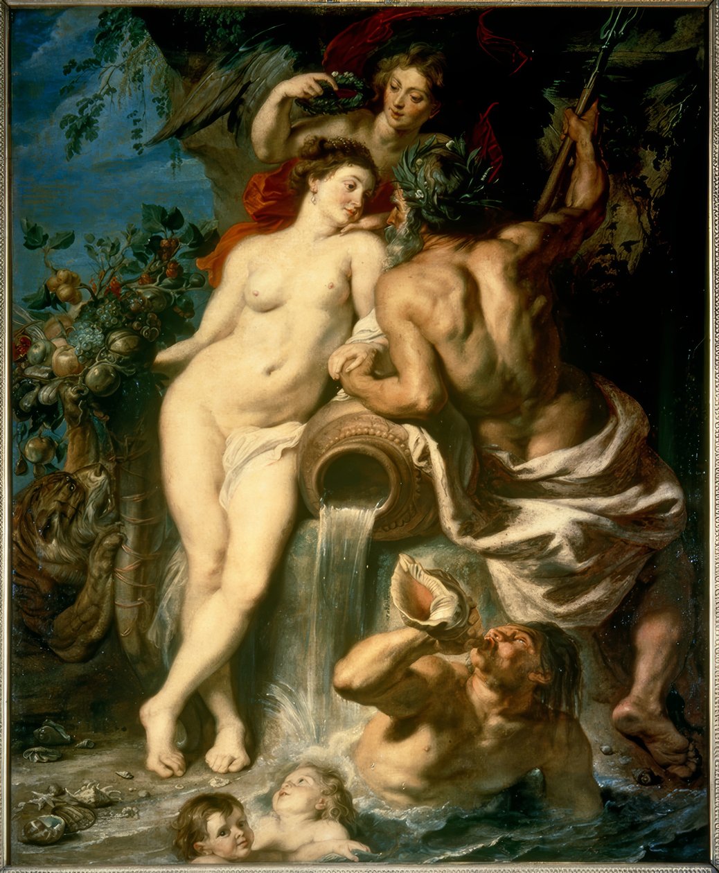 Suyun toprakla bağlantısı by Peter Paul Rubens