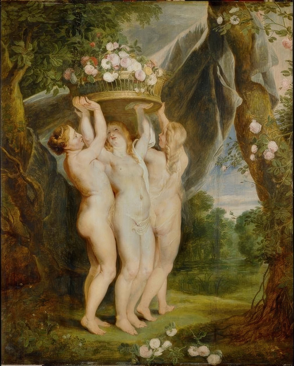 üç lütuf by Peter Paul Rubens
