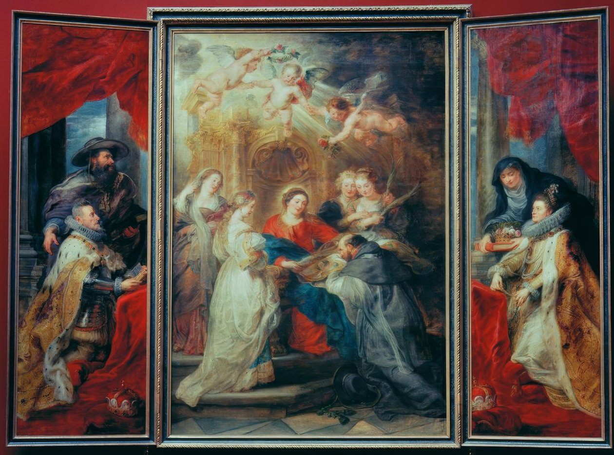 NS. Bakire St. ildefonso by Peter Paul Rubens