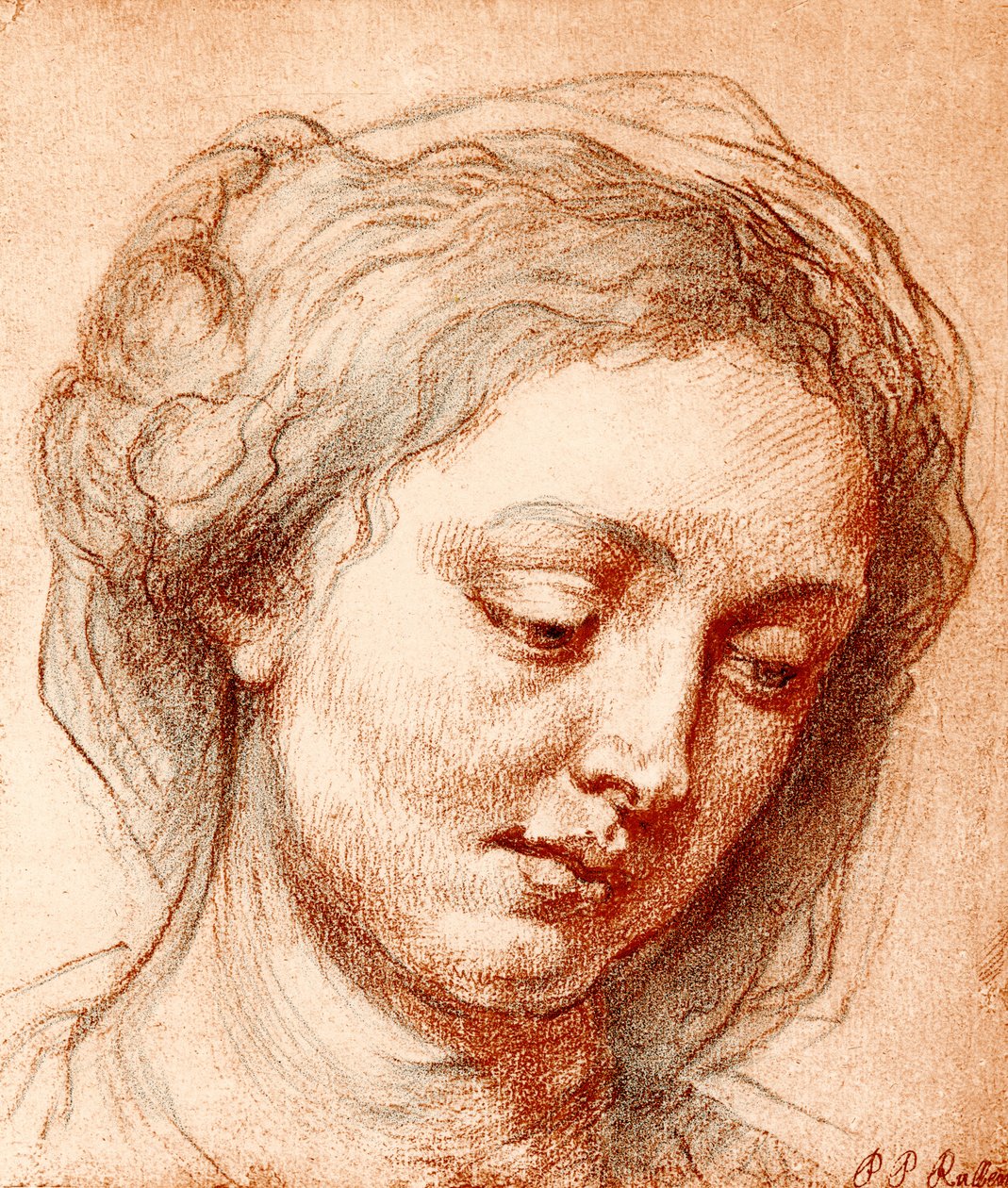 kızlar kafa by Peter Paul Rubens