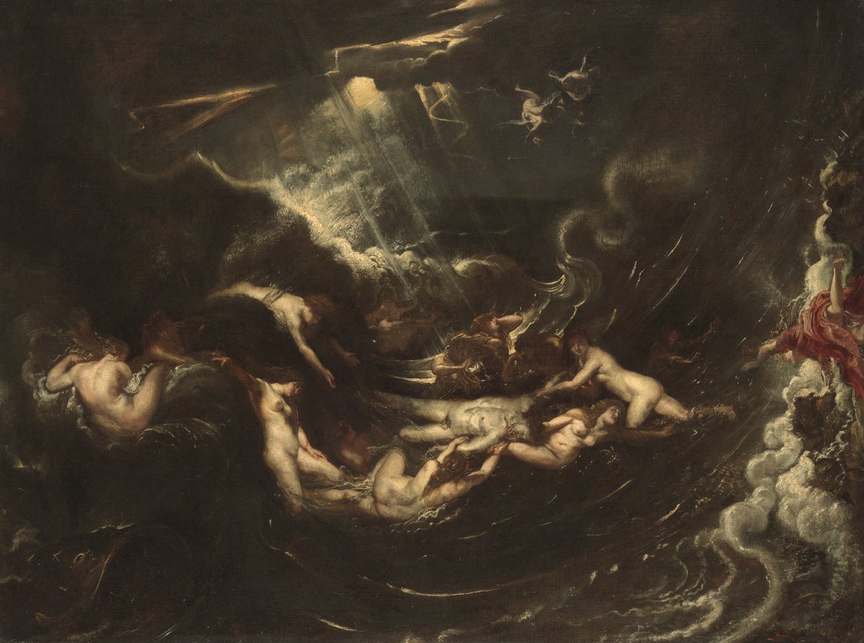 Kahraman ve Leander, c.1604 by Peter Paul Rubens