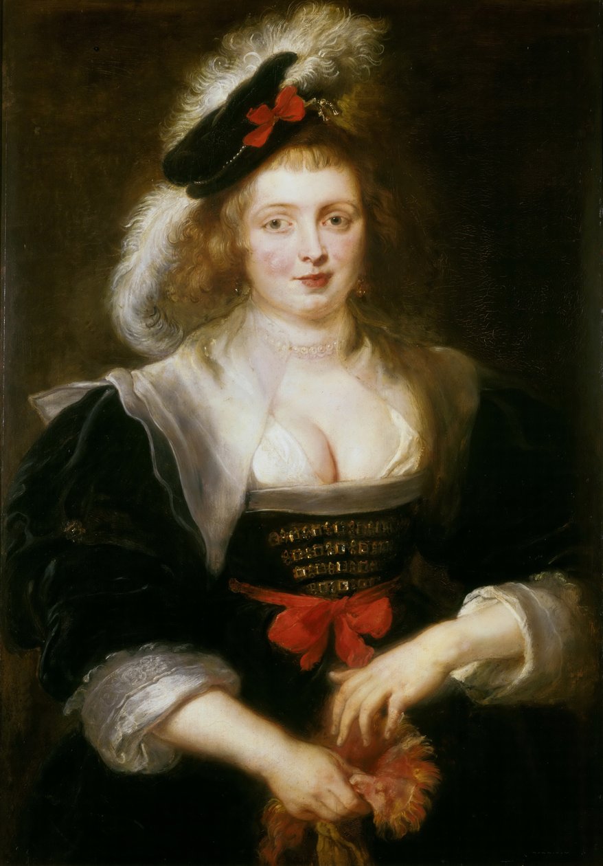 Hélène Fourment Eldiven Takıyor, yaklaşık 1631. by Peter Paul Rubens