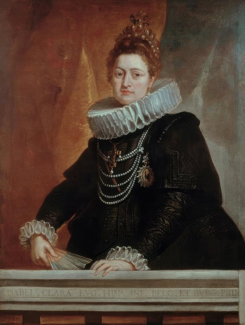 Infantin Isabella Clara Eugenia by Peter Paul Rubens