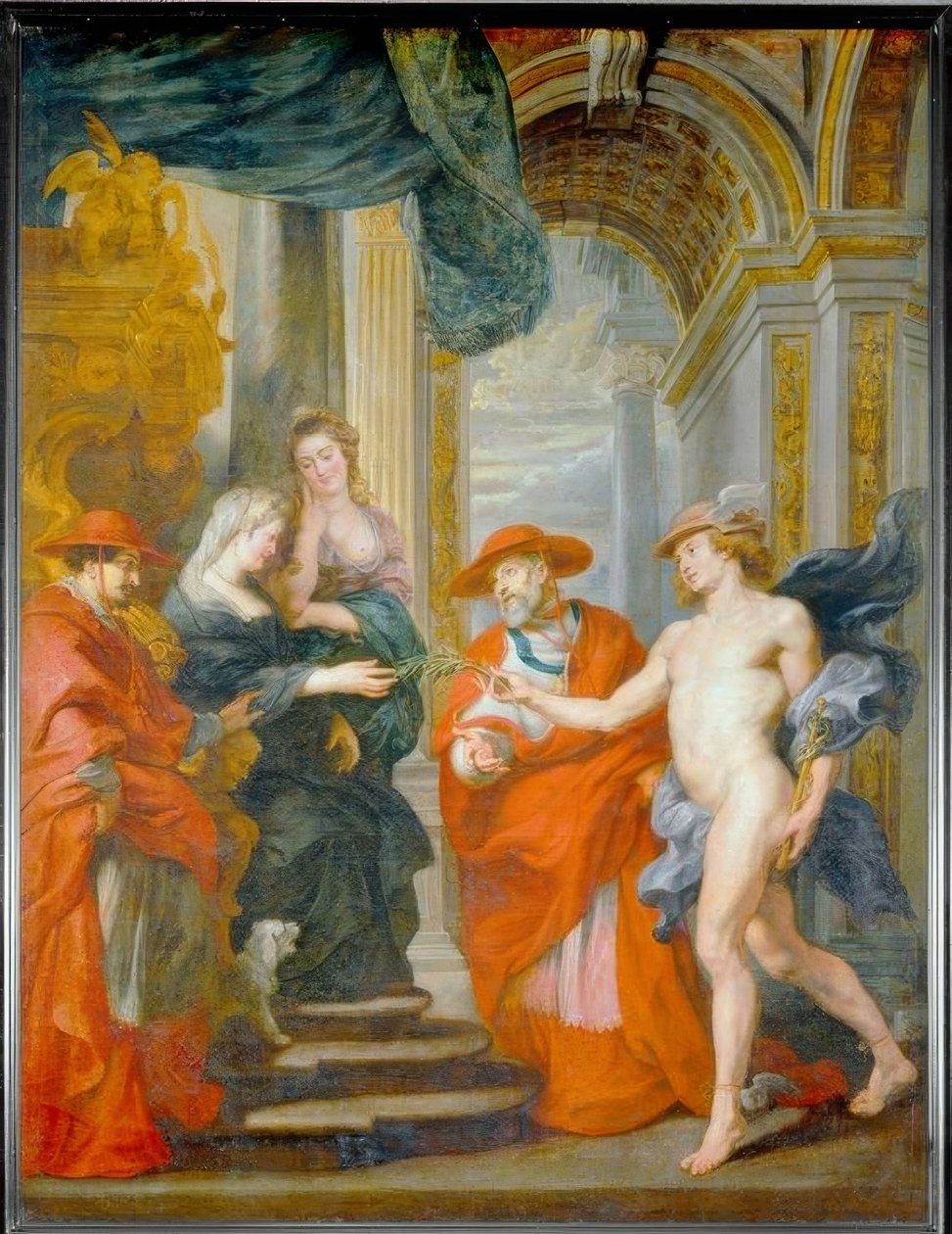 Angouleme Antlaşması, 30 Nisan 1619 by Peter Paul Rubens