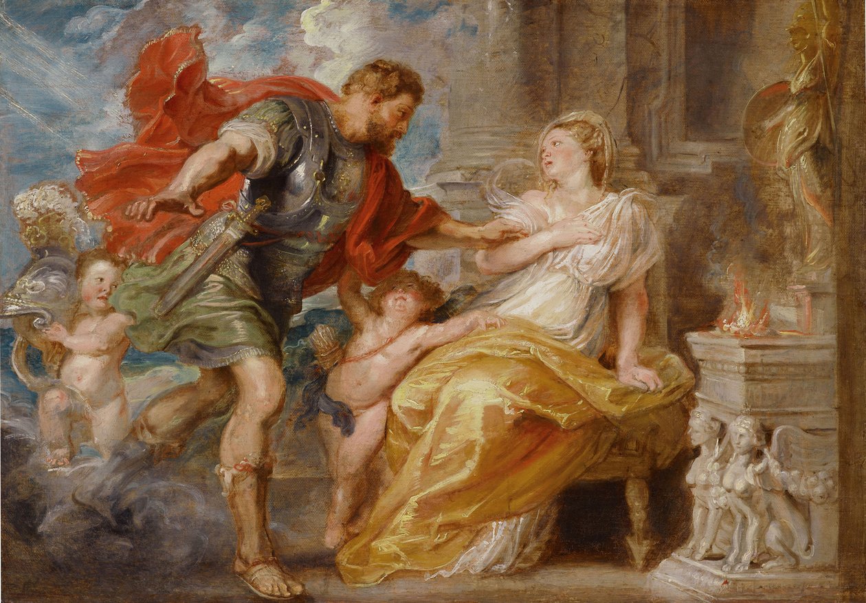 Mars ve Rhea Silvia. (bazen Ilia olarak adlandırılan ikizler Remus ve Romulus