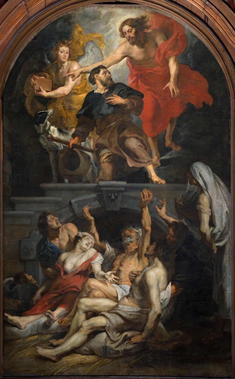 Parish kilisesi (Saint Martin Parish Kilisesi). tablo. Peter Paul Rubens. by Peter Paul Rubens