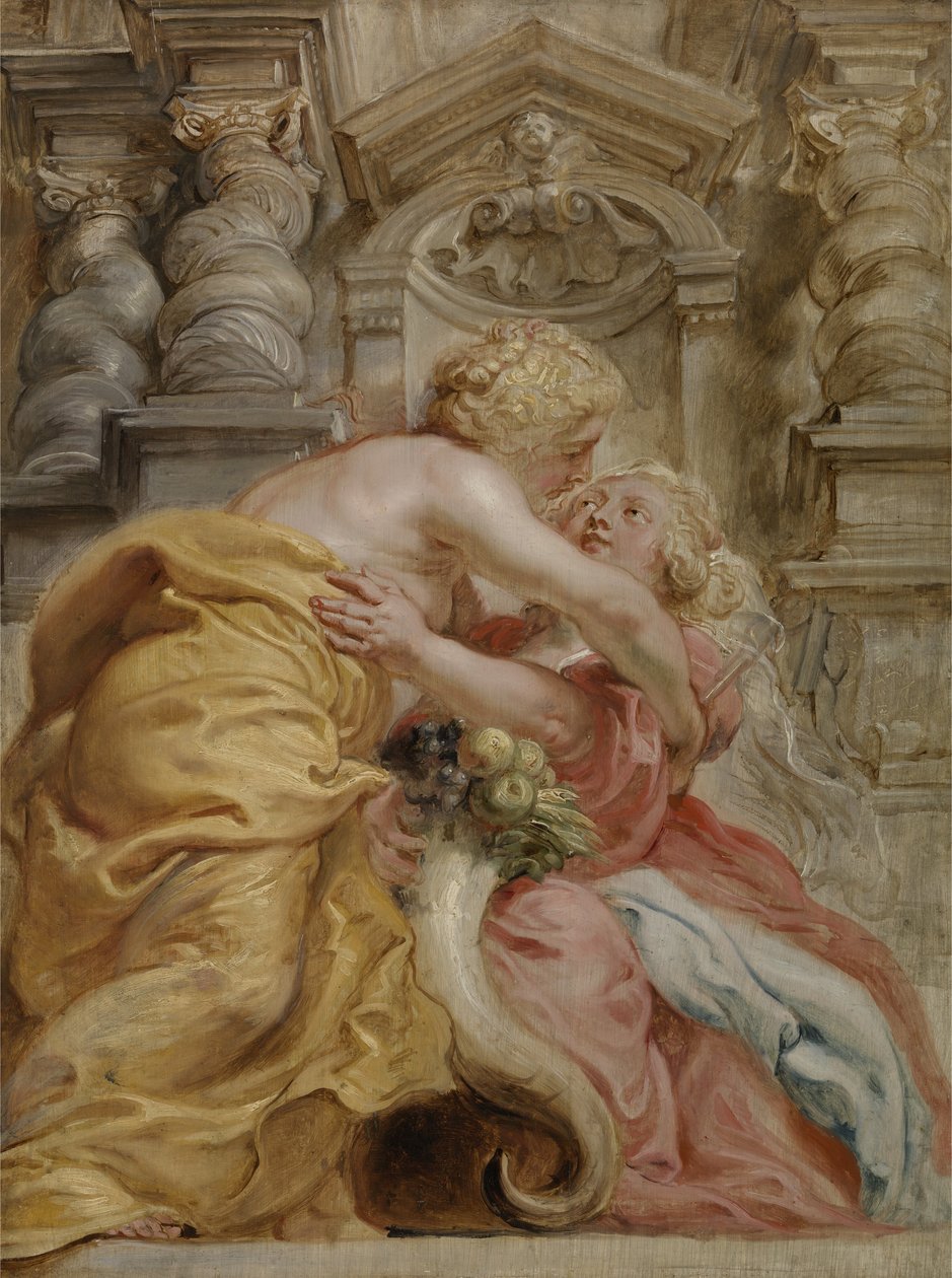 Bol Barış Kucaklayan by Peter Paul Rubens