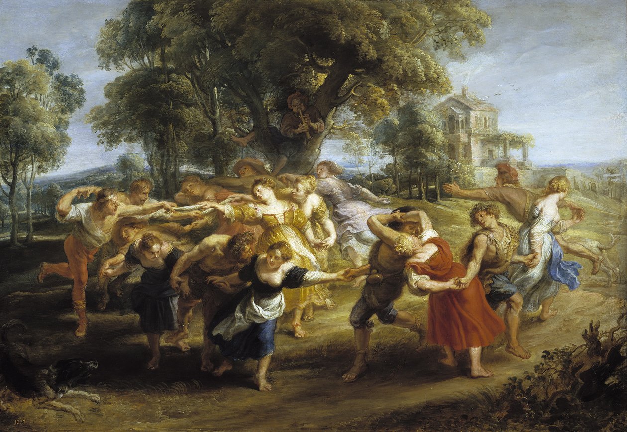 Köylü Dansı, 1630-1635 by Peter Paul Rubens