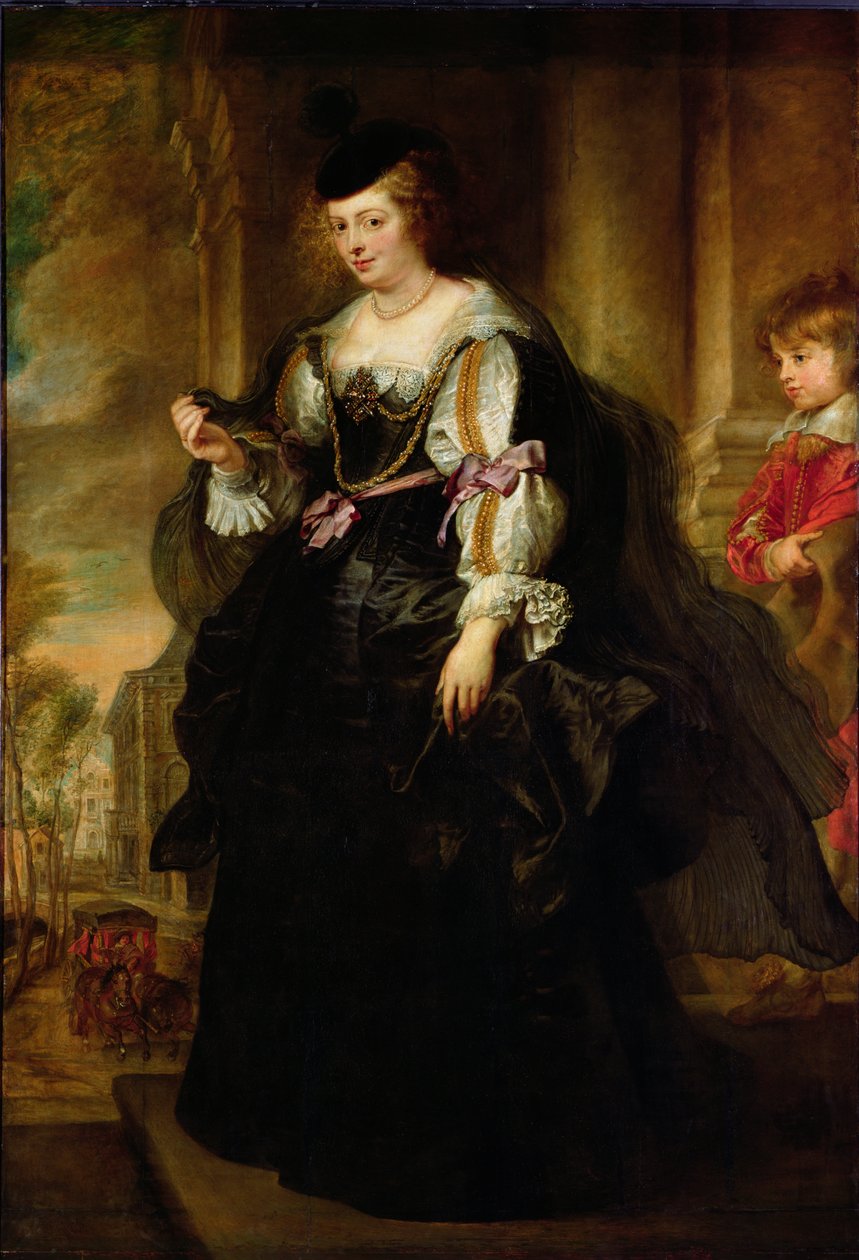 Bir Koçlu Helene Fourment Portresi, c.1639 by Peter Paul Rubens
