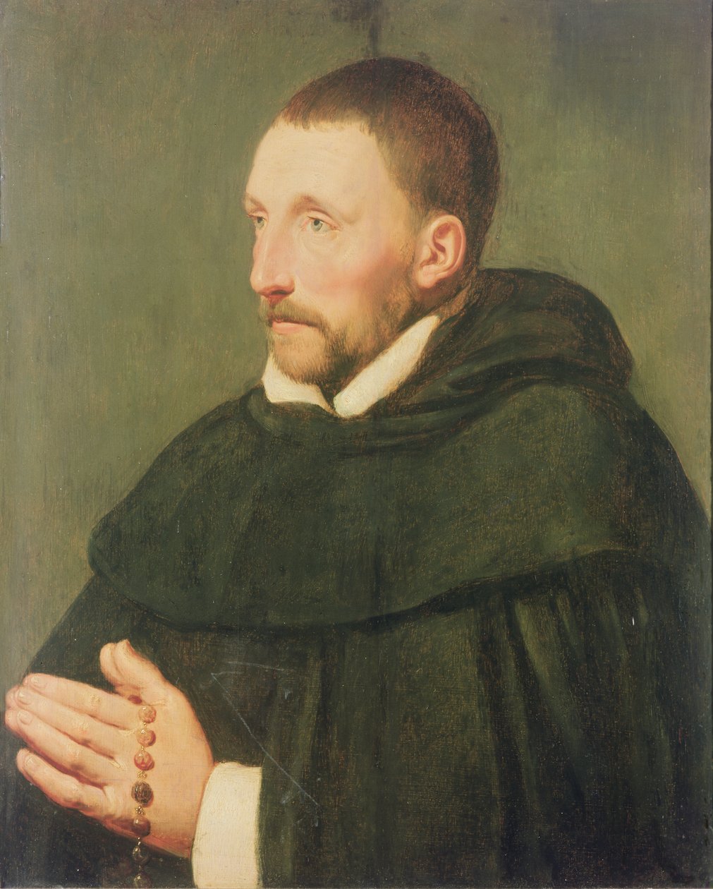 Padre de Buzzara olduğu düşünülen bir Dominik portresi by Peter Paul Rubens