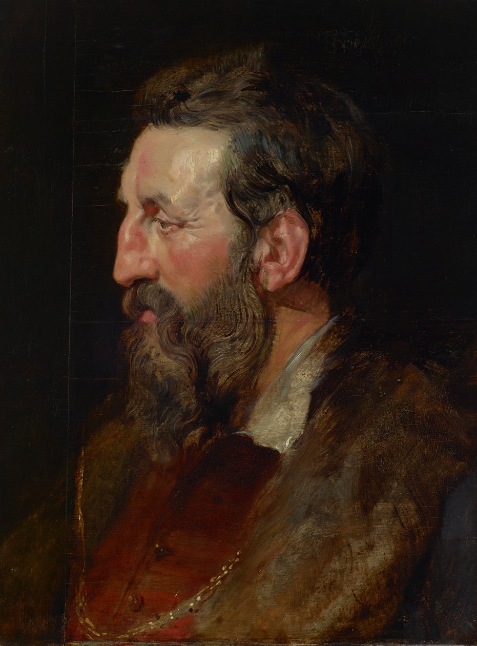 Bir Adamın Portresi, 1615 dolayları (panel üzerine yağlıboya) by Peter Paul Rubens