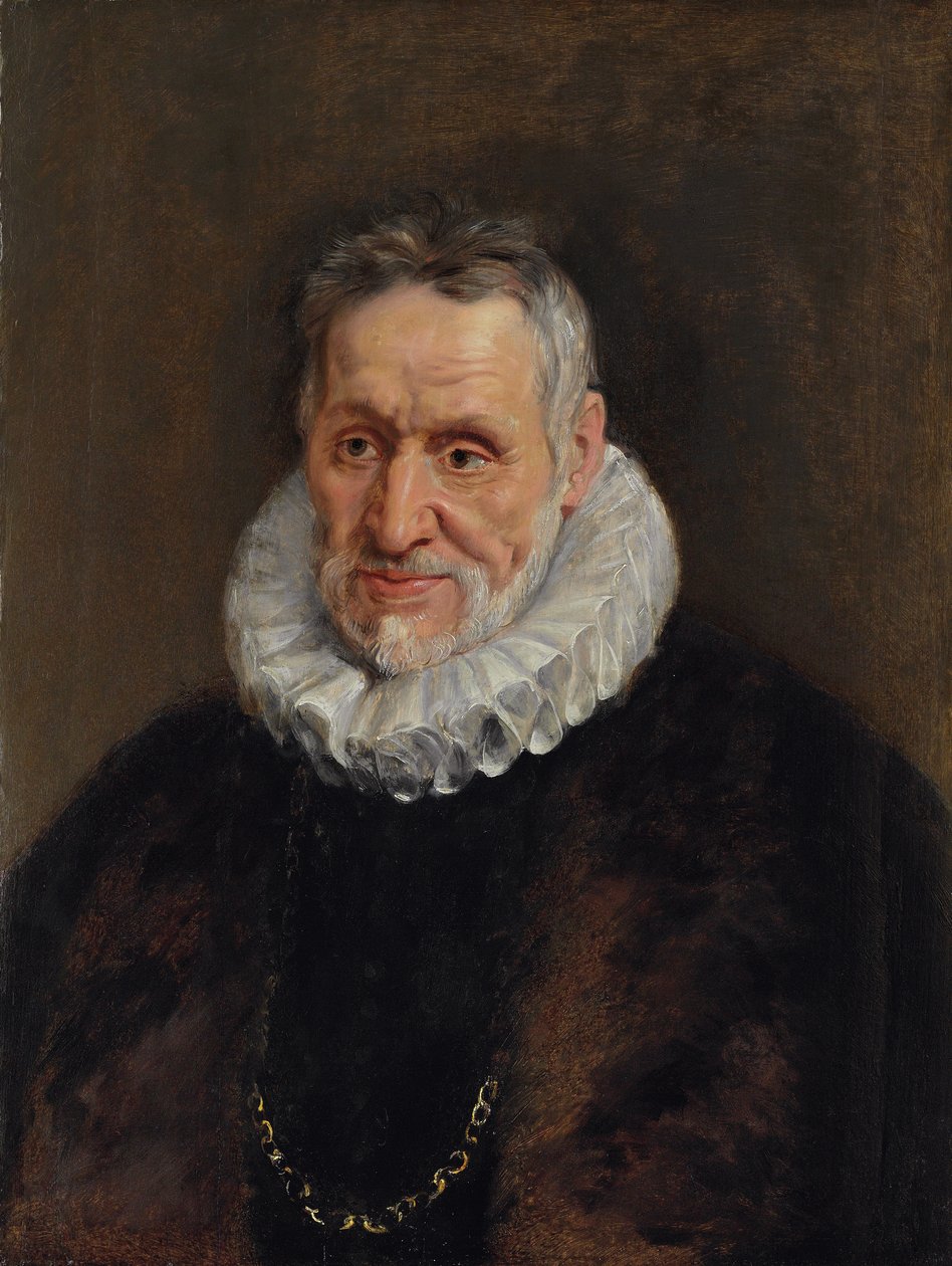 Sakallı bir adamın portresi by Peter Paul Rubens
