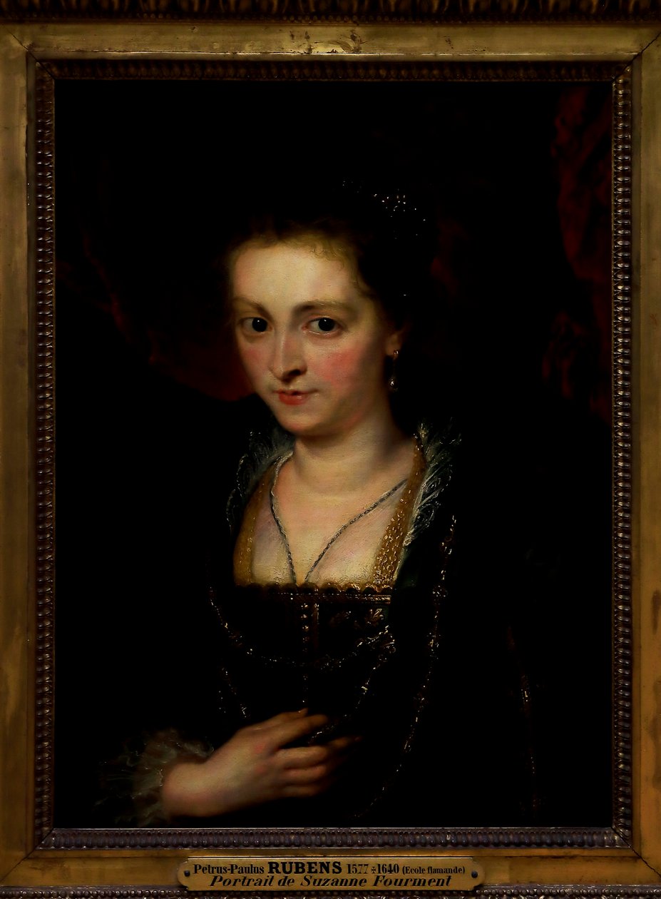 Bir kadının portresi. Suzanna Fourment'in Portresi by Peter Paul Rubens