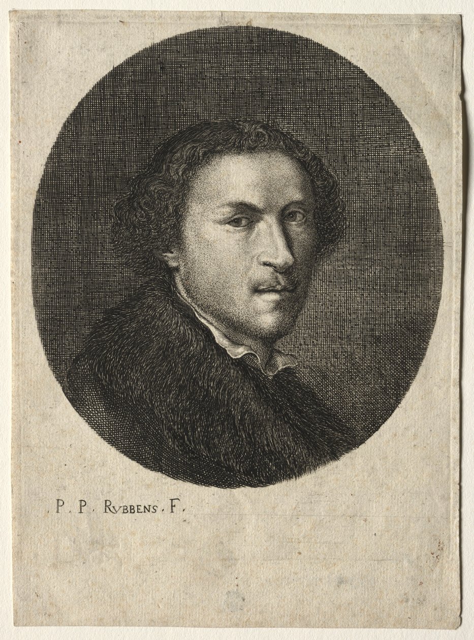 Bir İngiliz Bakanının portresi. by Peter Paul Rubens