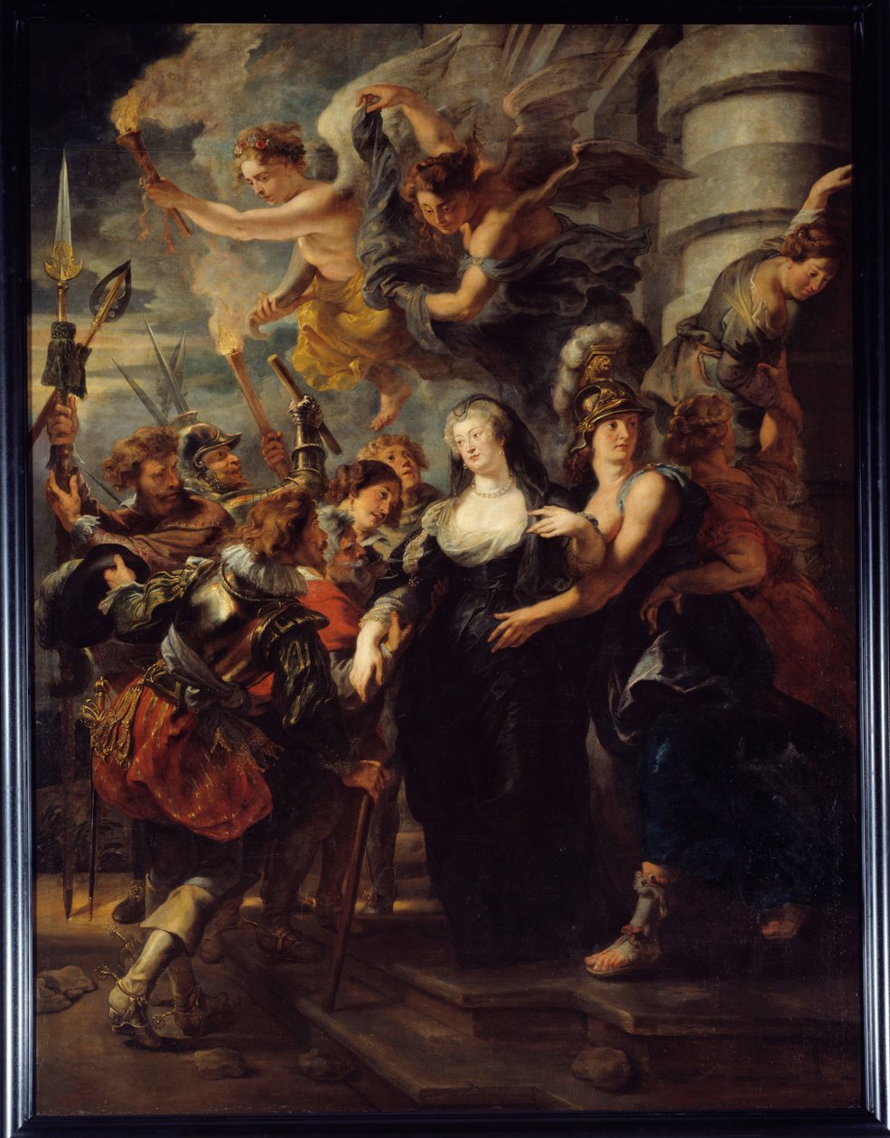 Kraliçe Marie de Medicis (1573-1642), 21-22 Şubat 1619 gecesi Chateau de Blois