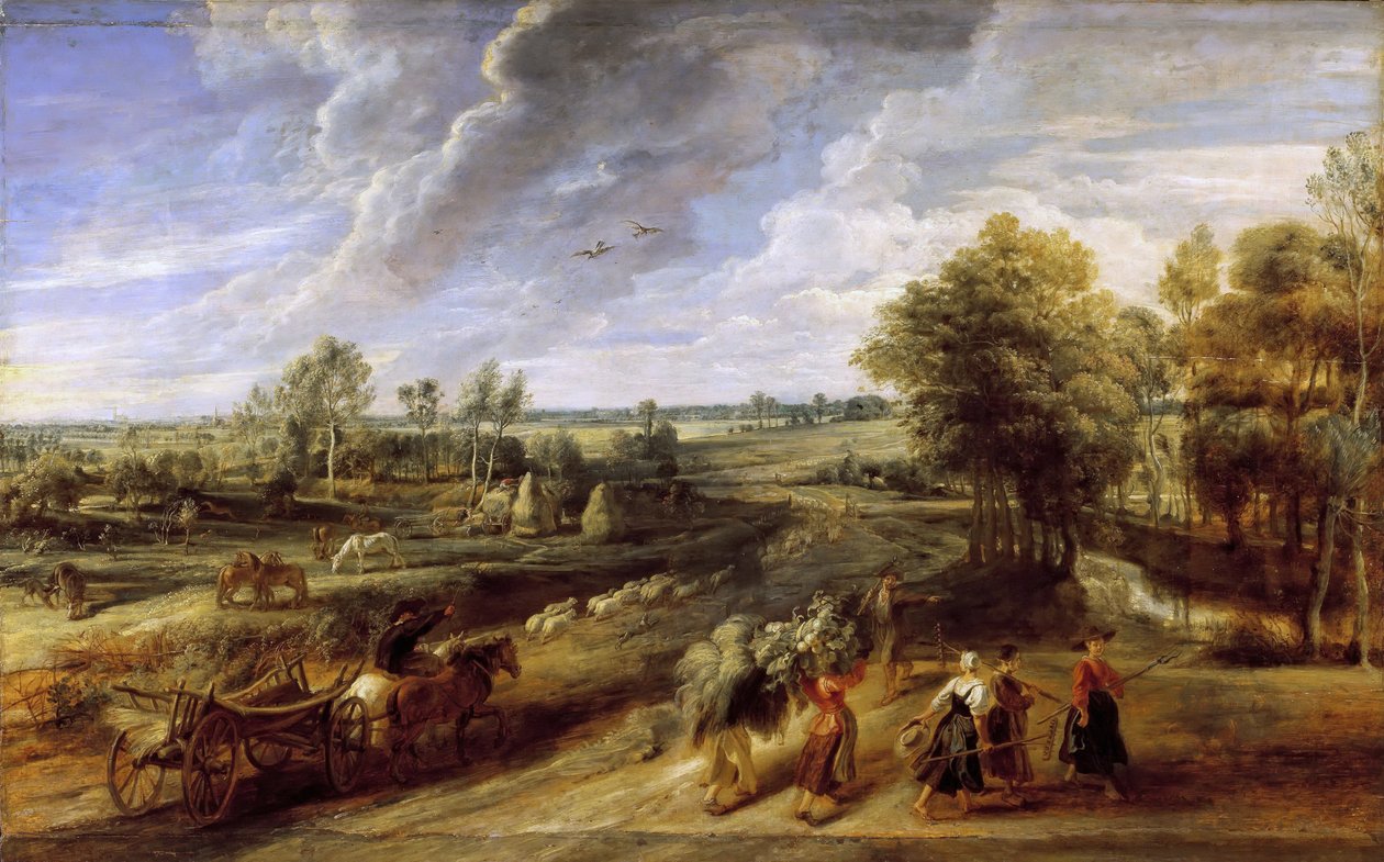 Hasattan dönüş, yaklaşık 1637. by Peter Paul Rubens