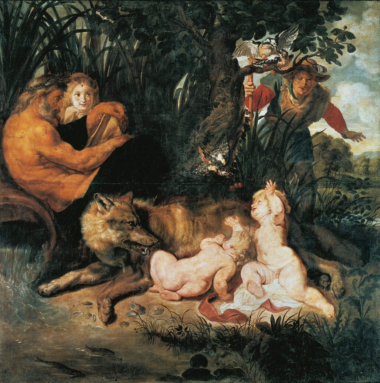 Romulus ve Remus (tuval üzerine yağlı boya) by Peter Paul Rubens