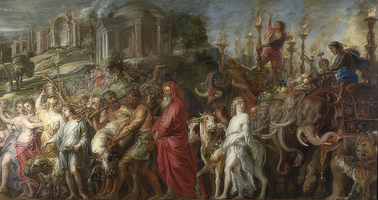 Roma zaferi. 1630 civarında by Peter Paul Rubens