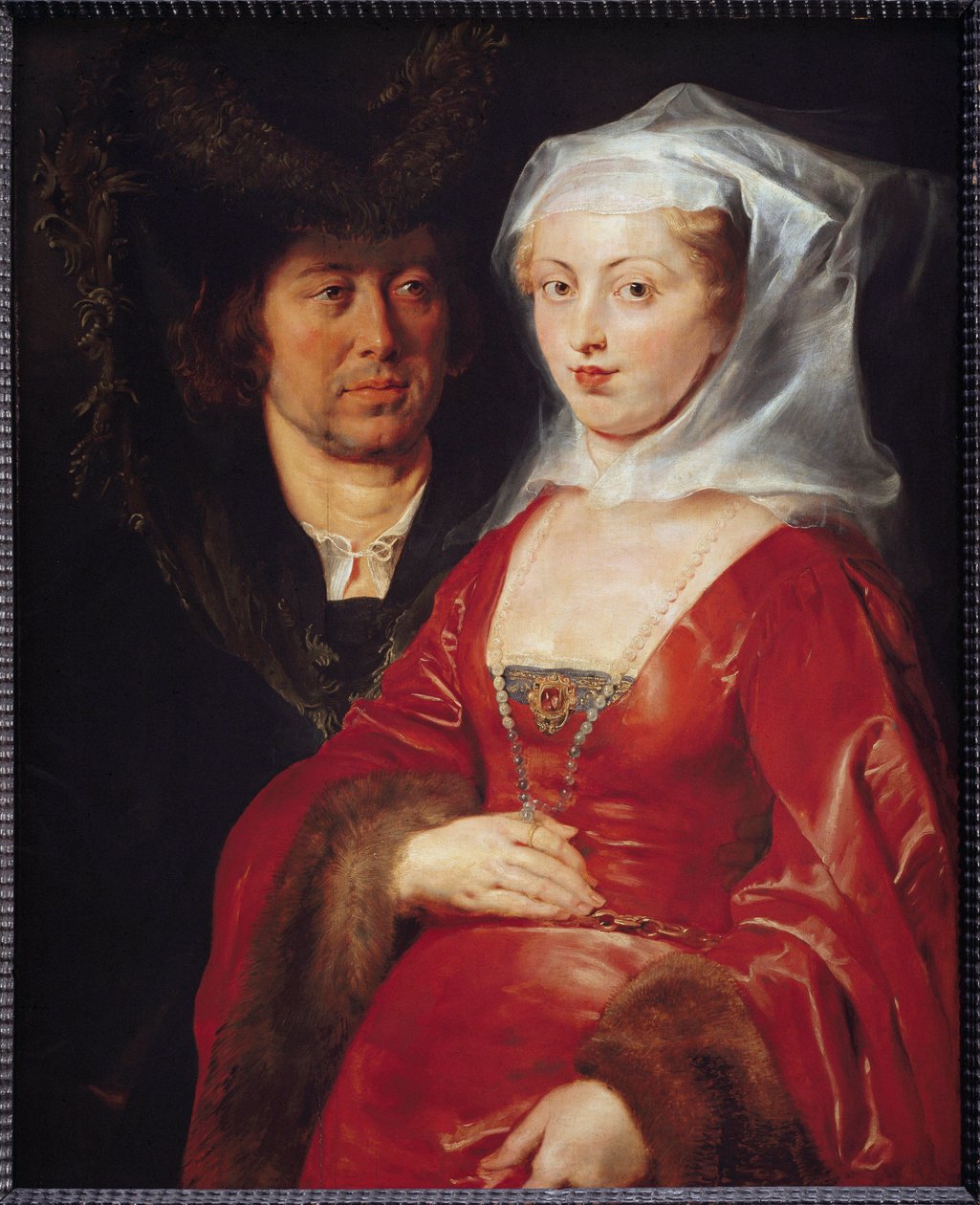 Saint Pepin de Landen ve kızı Saint Begge (Resim by Peter Paul Rubens