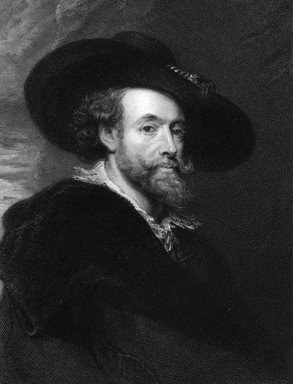 Sir Peter Paul Rubens (gravür) by Peter Paul Rubens