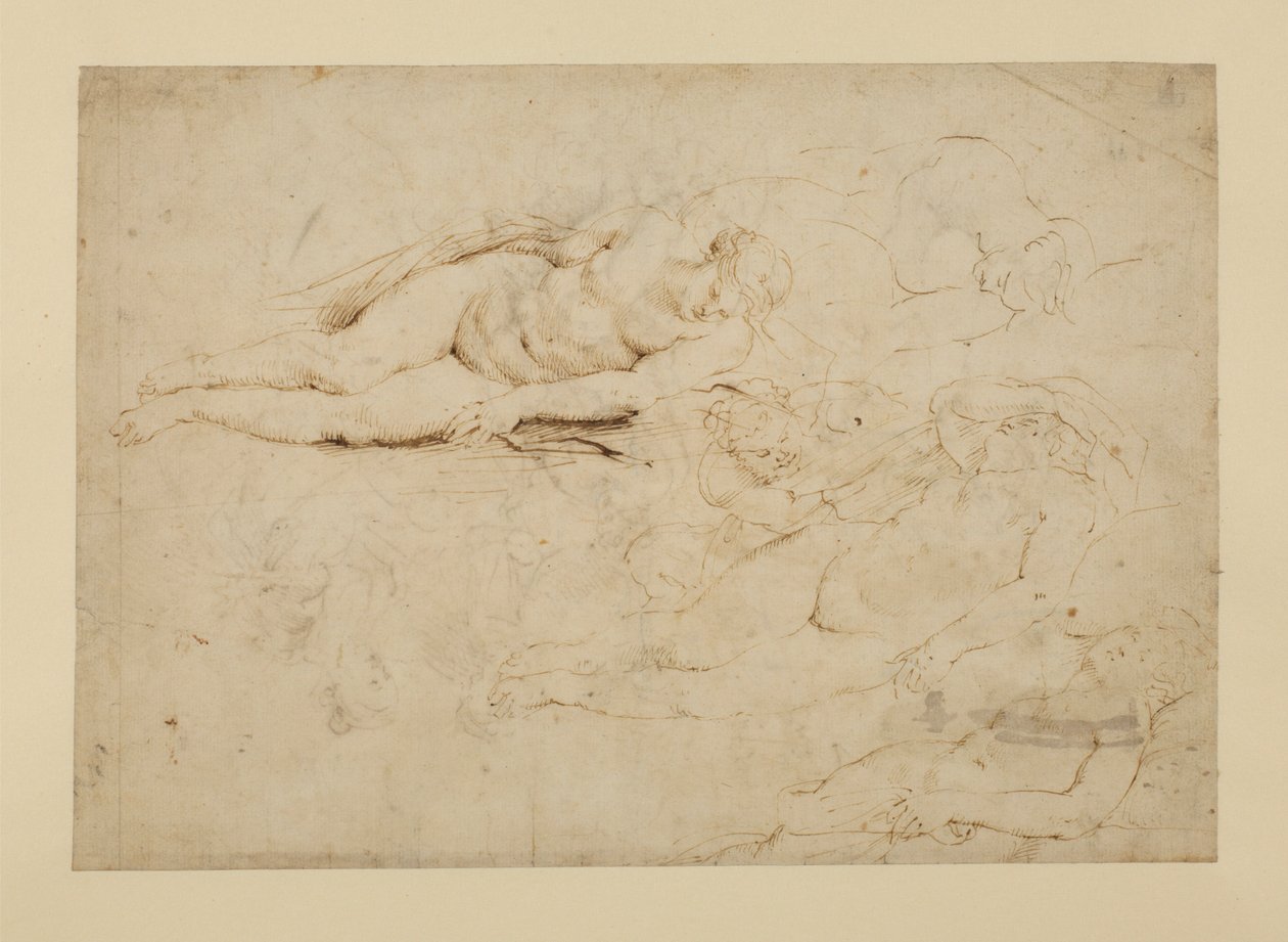 Uyuyan periler by Peter Paul Rubens