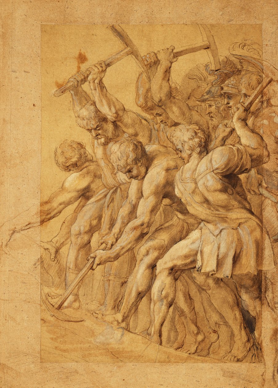 Bir Köprüyü Yok Eden Askerler, by Peter Paul Rubens