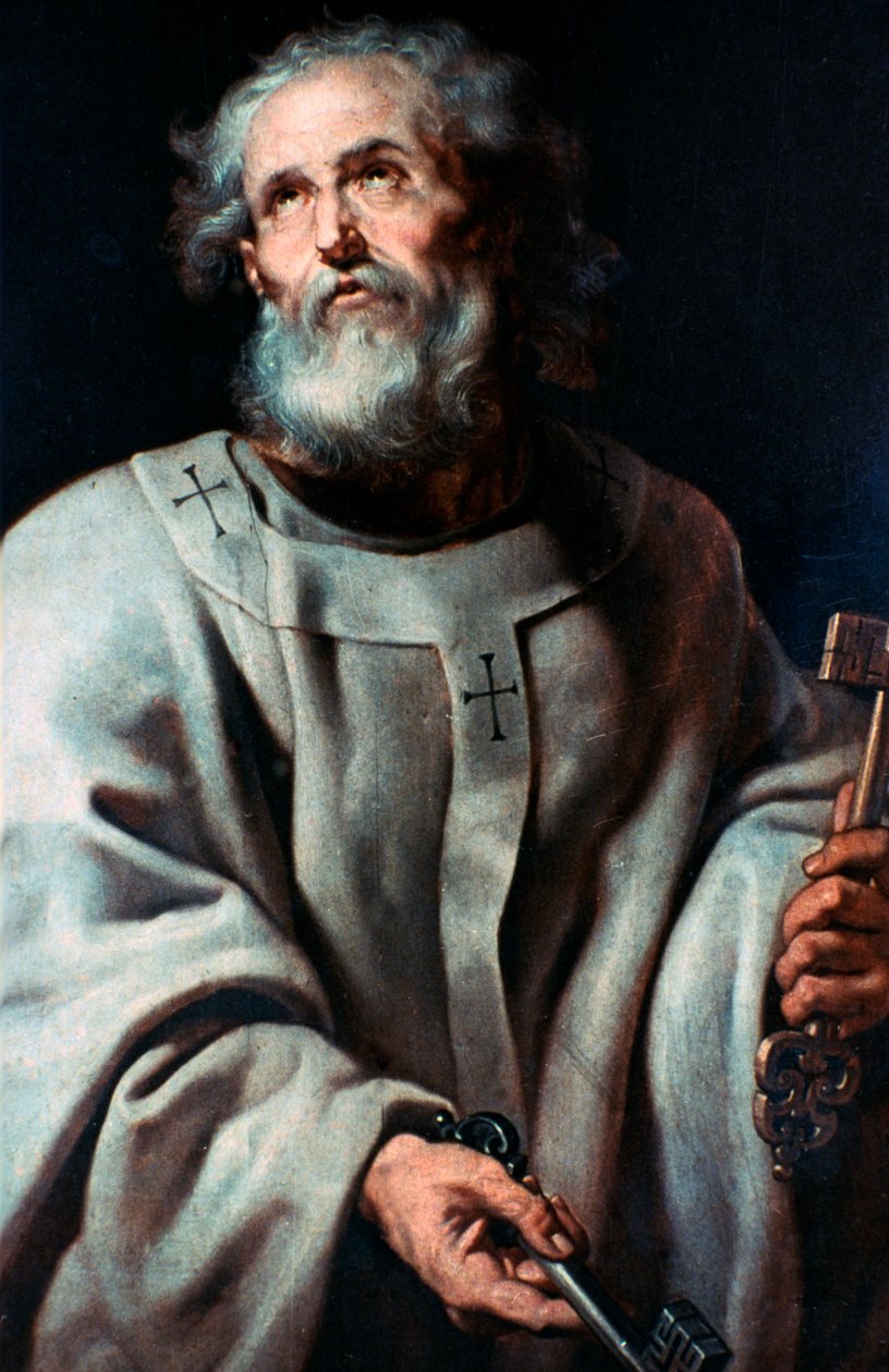 Aziz Peter, 17. yüzyıl by Peter Paul Rubens